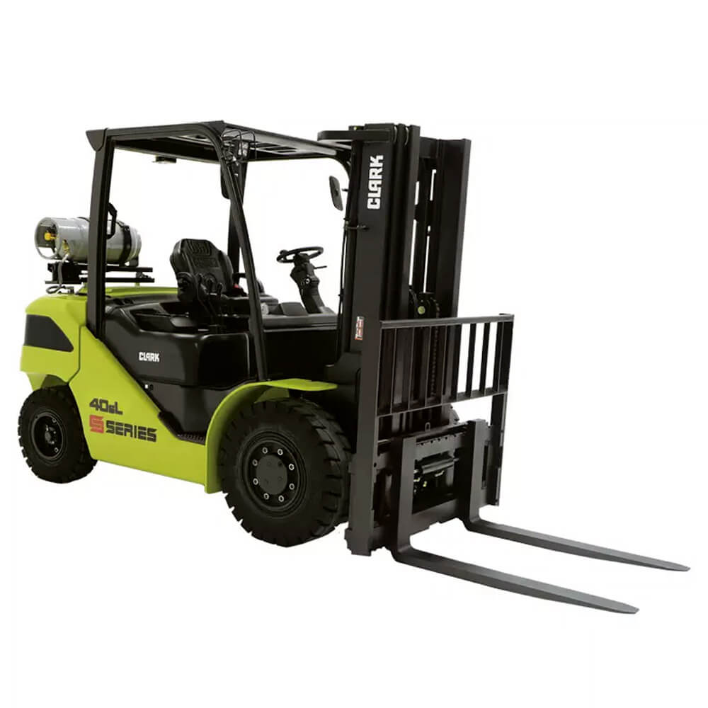 Forklift unloading commercial goods from a lorry in Harpenden